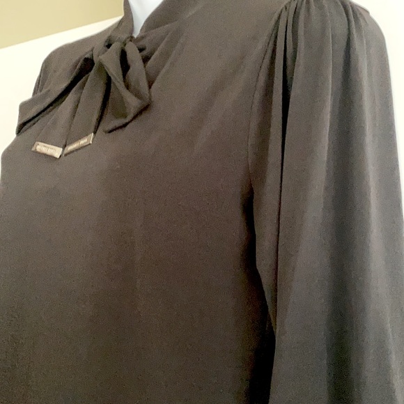 MICHAEL KORS BLACK BLOUSE - Picture 7 of 12